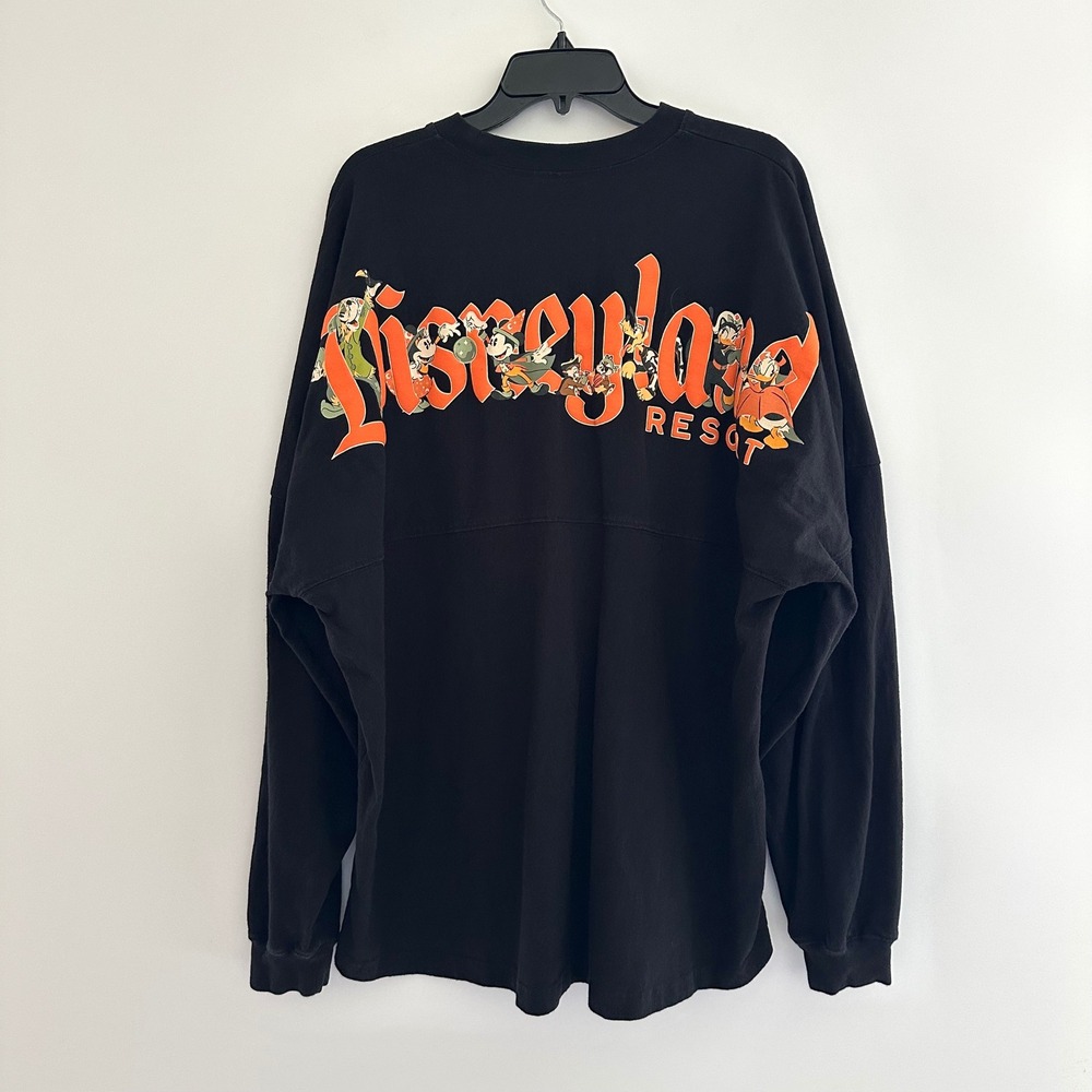 Disneyland Resort Halloween Spirit Jersey Adult Size XXL Disney Mickey Pumpkin